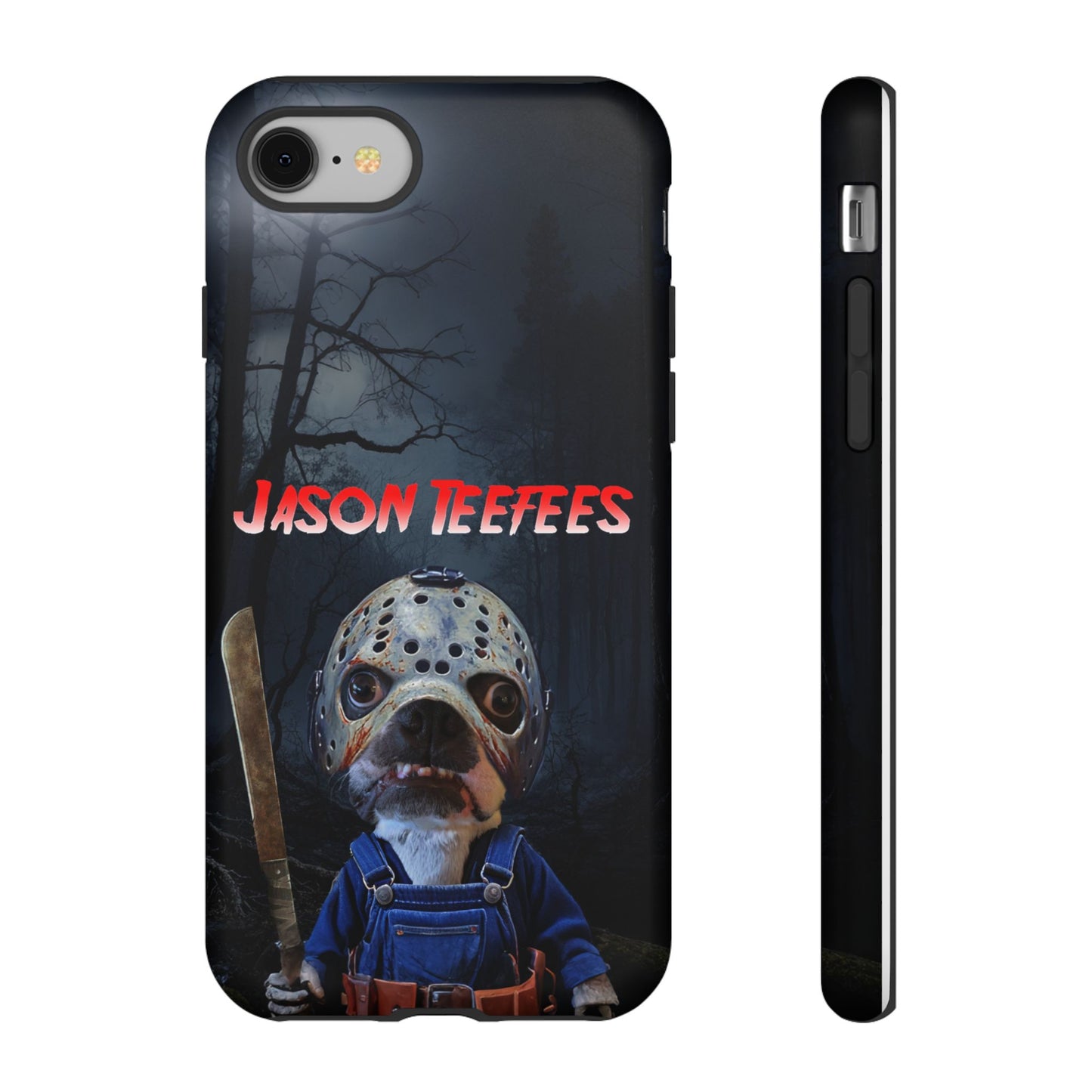 Masked Mischief: Jason Teefees Phone Case
