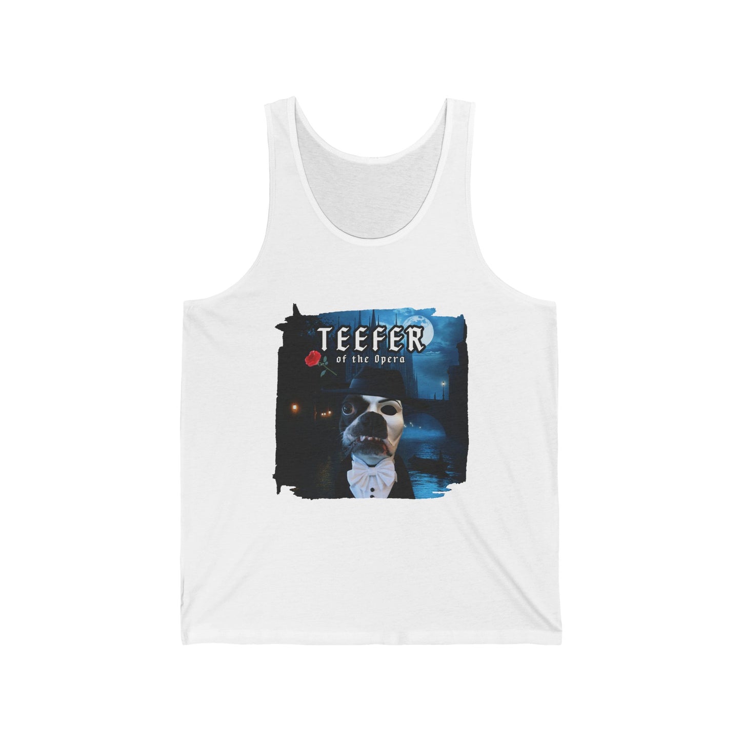 Teefer of the Opera Unisex Tank Top: Stage Presence Wear