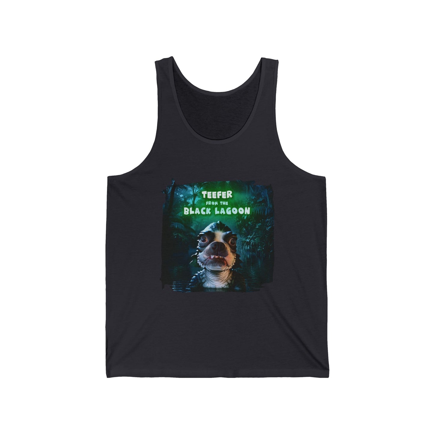 Teefer from the Black Lagoon Unisex Tank Top: Lagoon Explorer