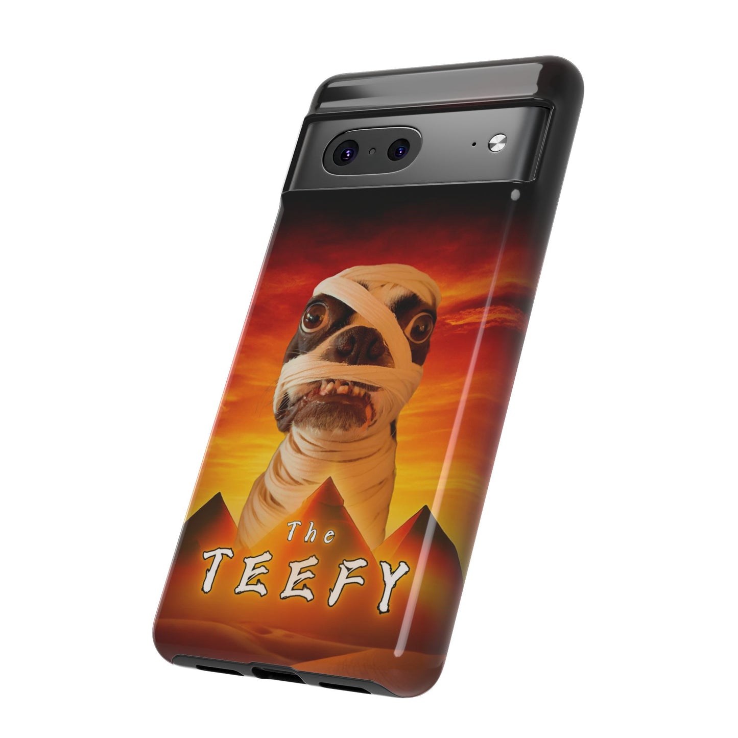 The Teefy Phone Case: Perfect for Teef and Classic Horror Enthusiasts