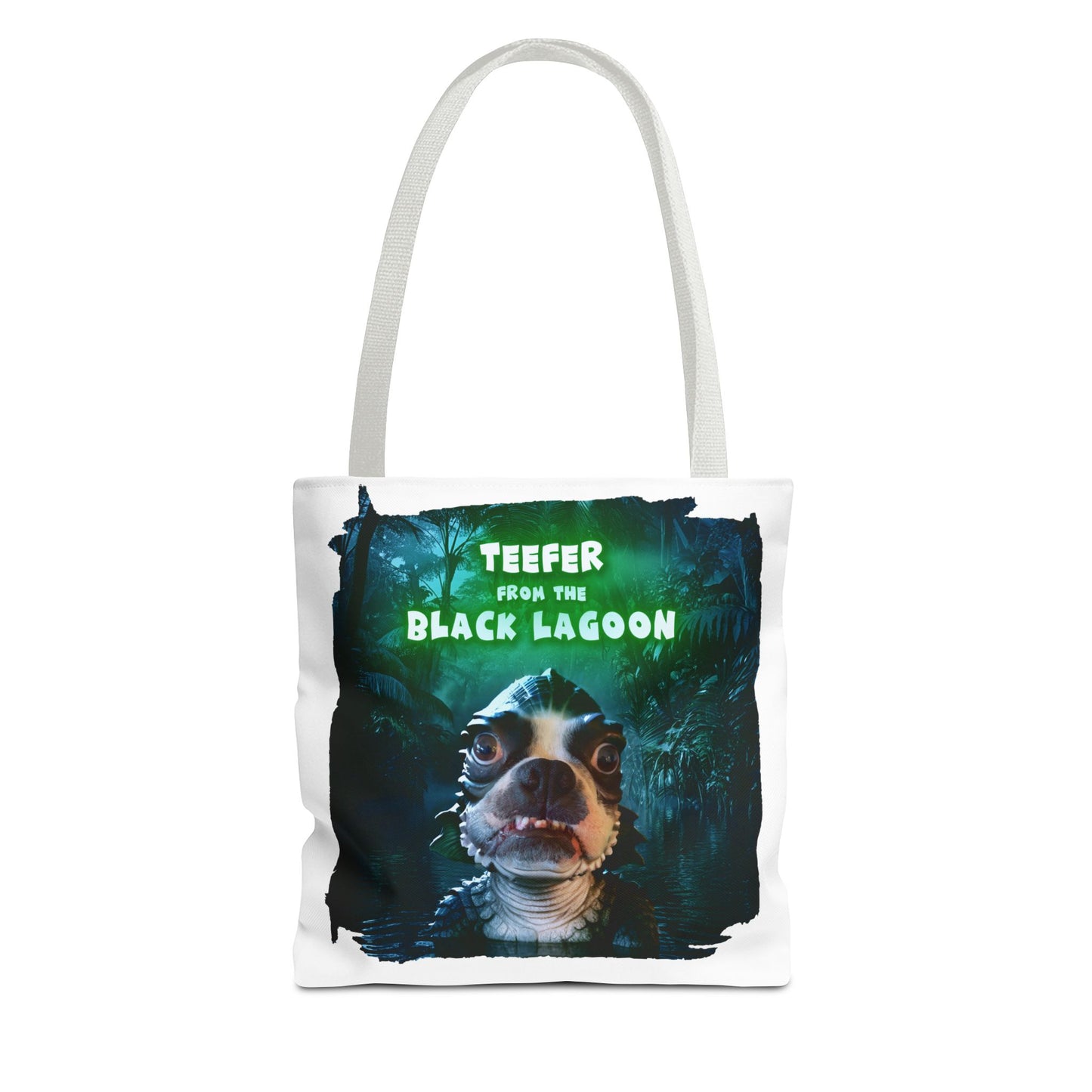 Teefer from the Black Lagoon Tote Bag: Lakeside Lore