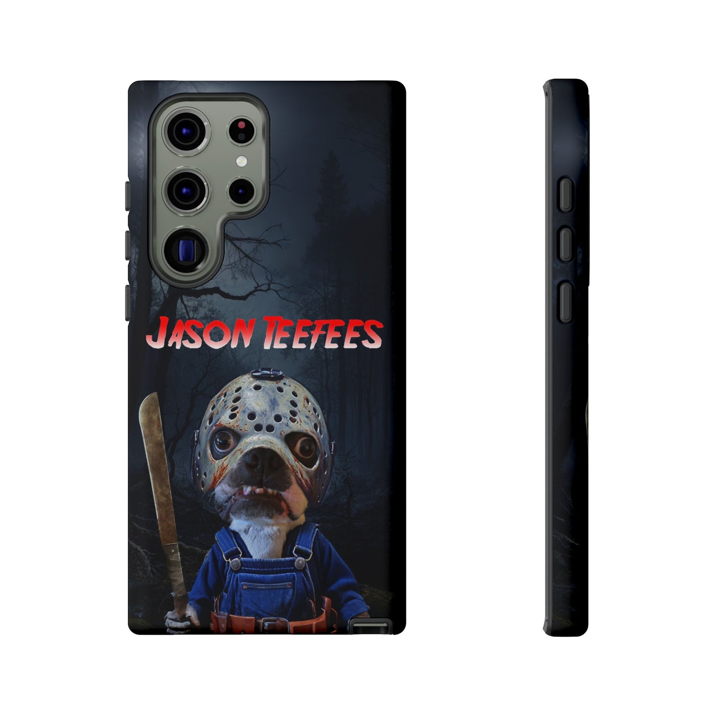 Masked Mischief: Jason Teefees Phone Case
