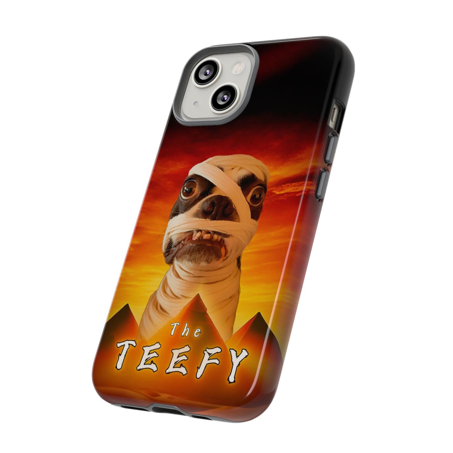 The Teefy Phone Case: Perfect for Teef and Classic Horror Enthusiasts