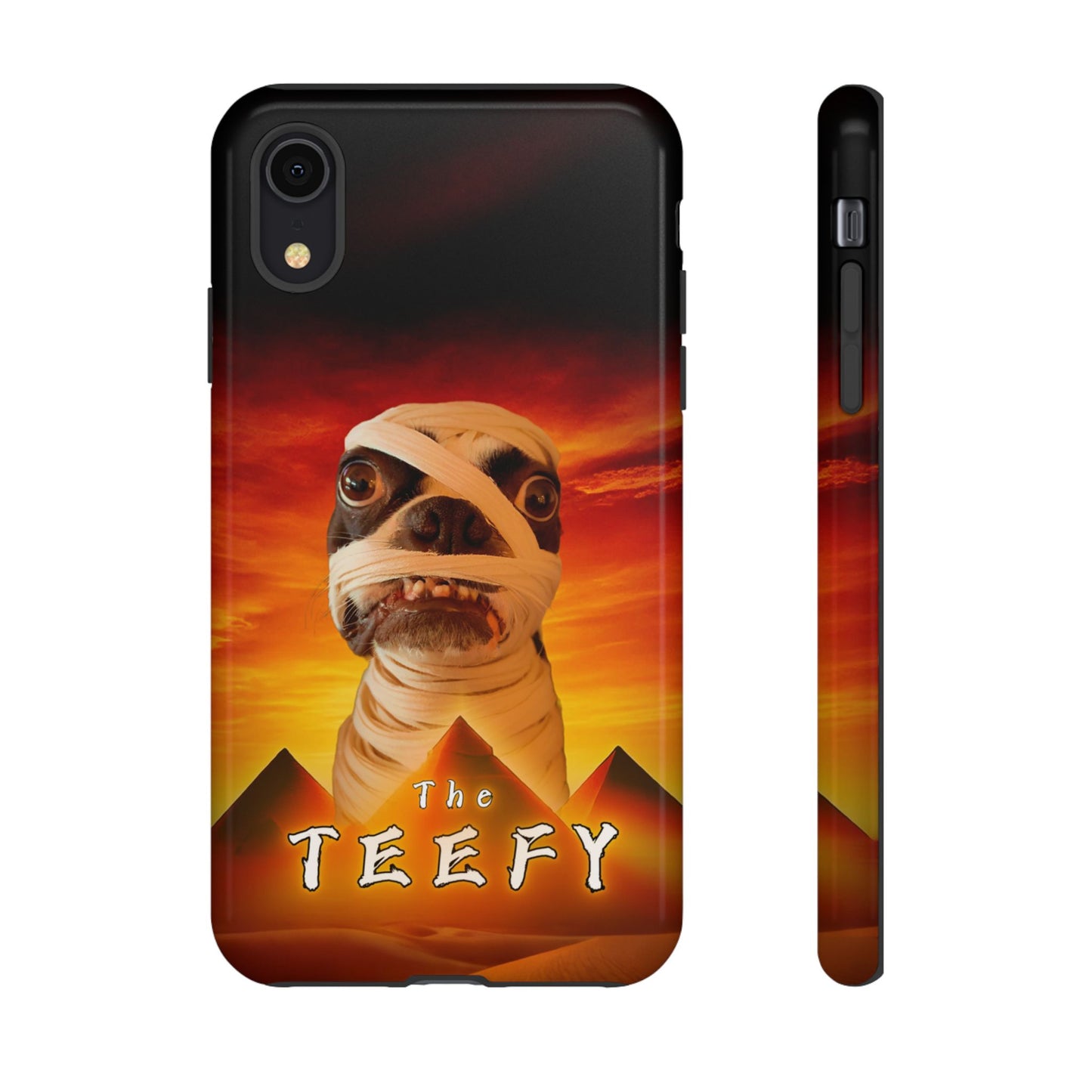The Teefy Phone Case: Perfect for Teef and Classic Horror Enthusiasts