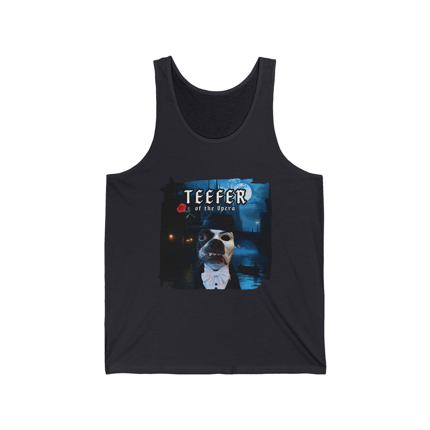 Teefer of the Opera Unisex Tank Top: Stage Presence Wear