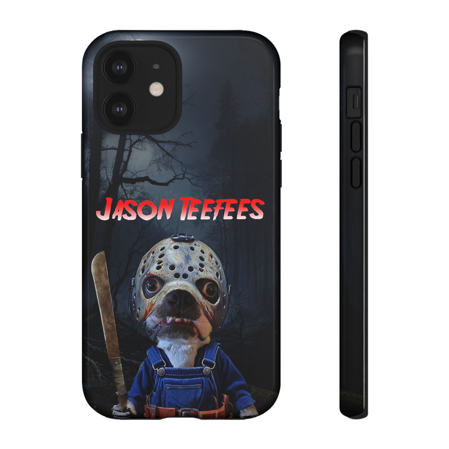 Masked Mischief: Jason Teefees Phone Case