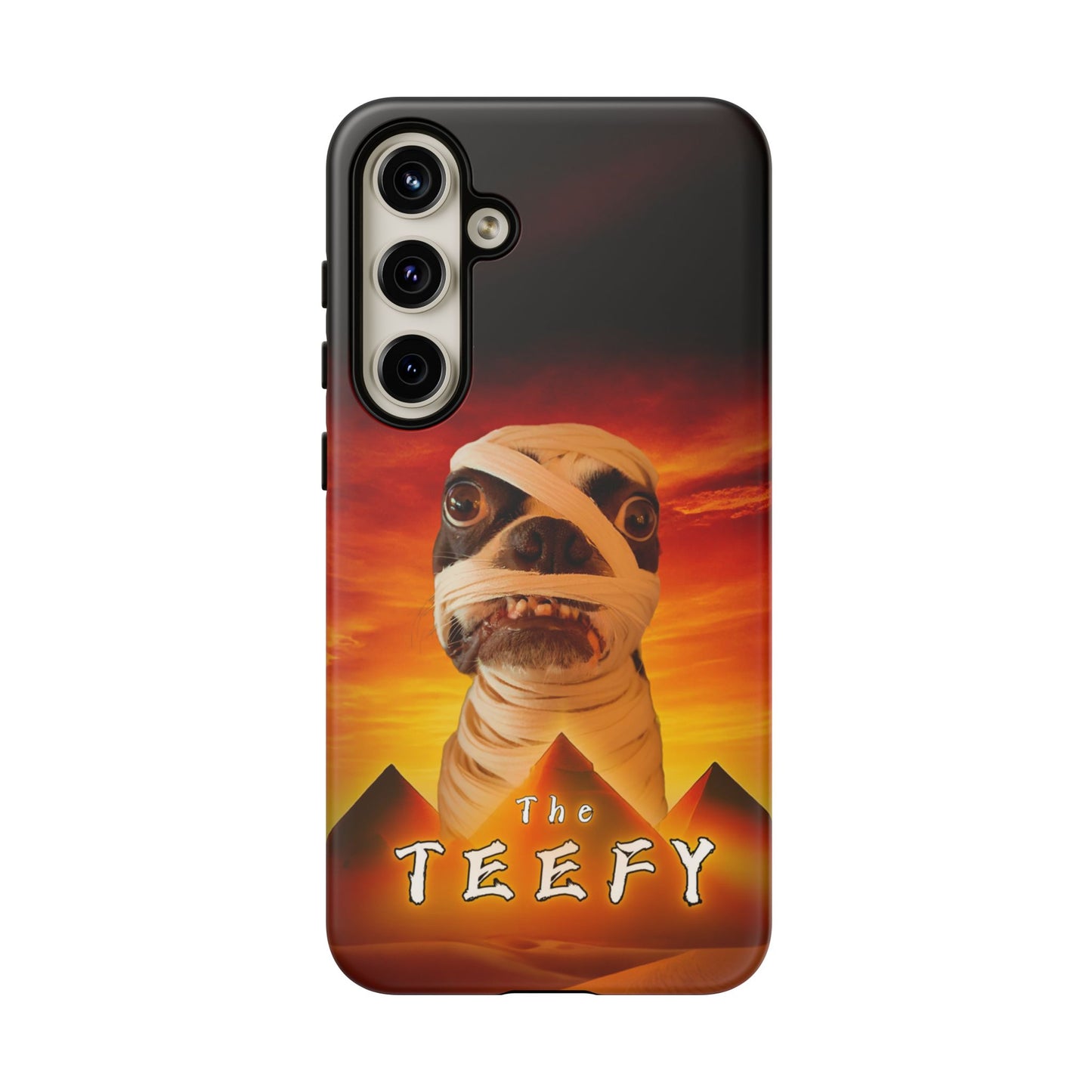 The Teefy Phone Case: Perfect for Teef and Classic Horror Enthusiasts