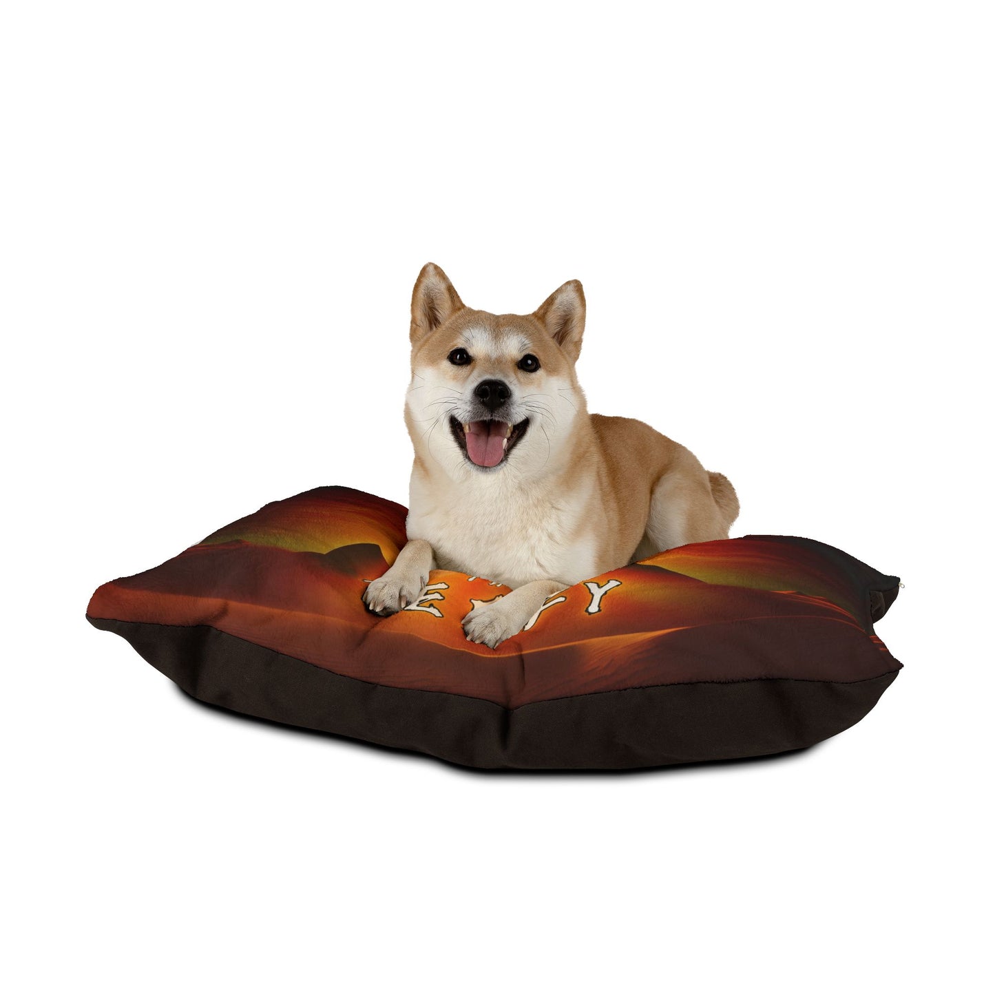 The Teefy Mummy's Cozy Crypt Dog Bed