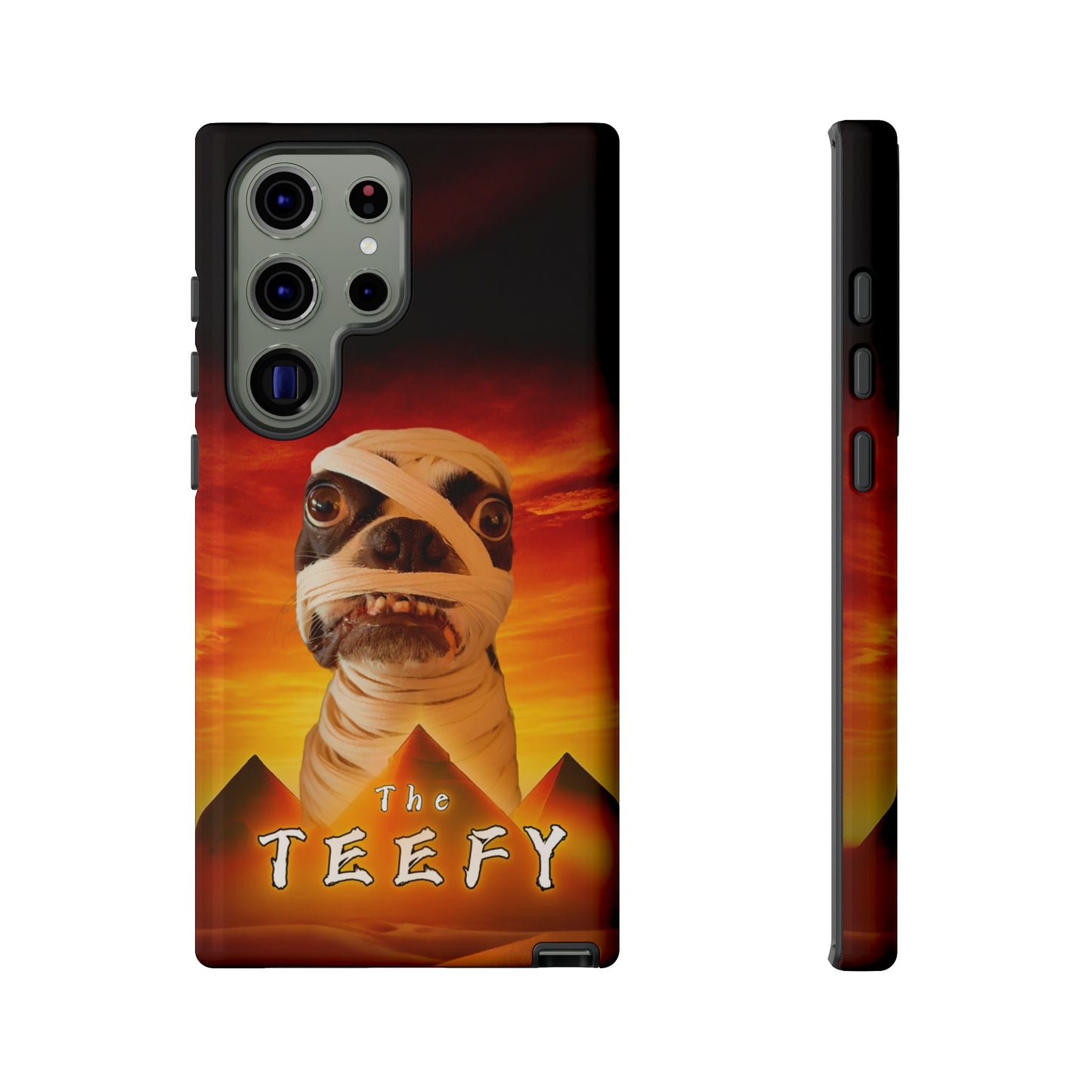 The Teefy Phone Case: Perfect for Teef and Classic Horror Enthusiasts