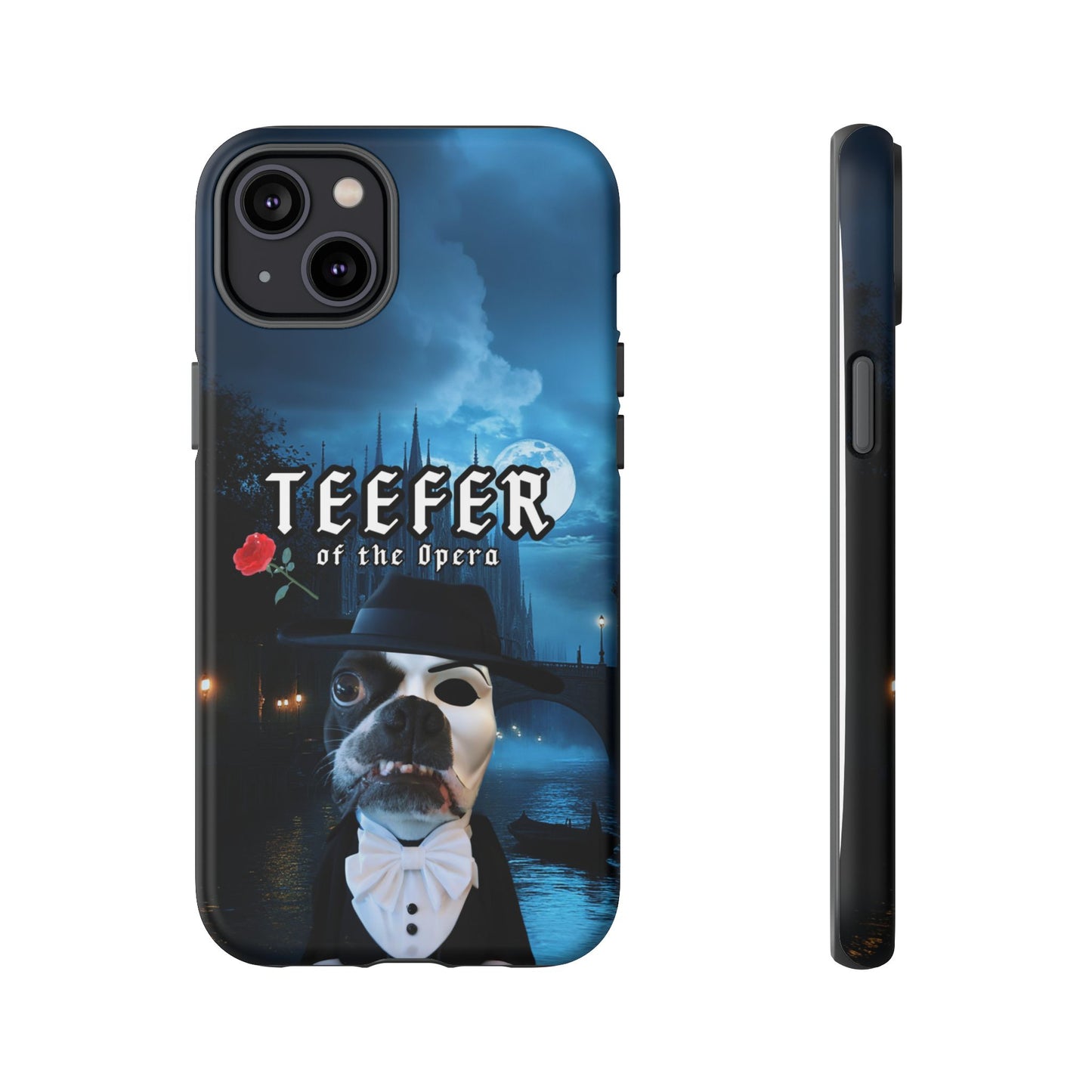 Teefer of the Opera Phone Case: Dramatic Elegance