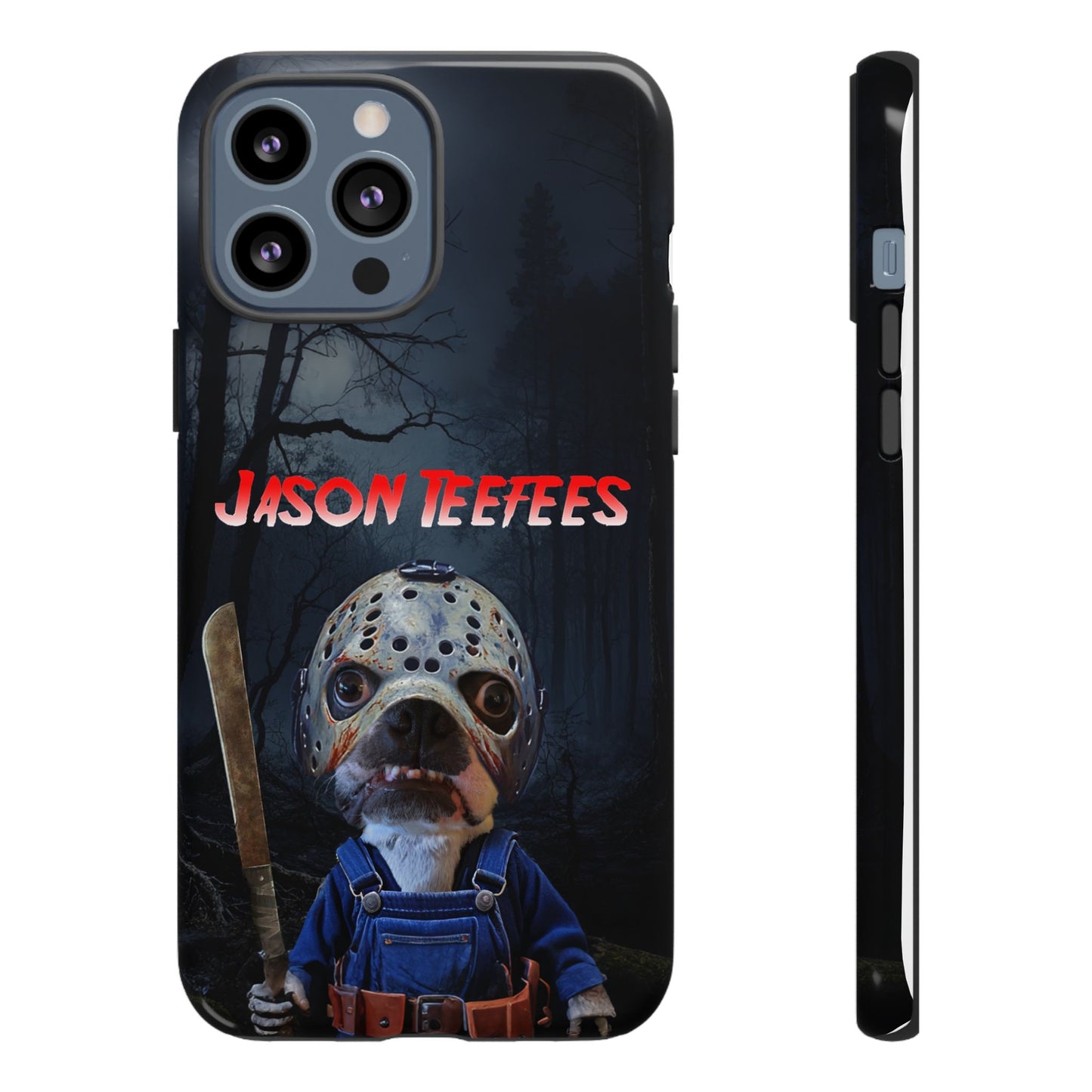 Masked Mischief: Jason Teefees Phone Case