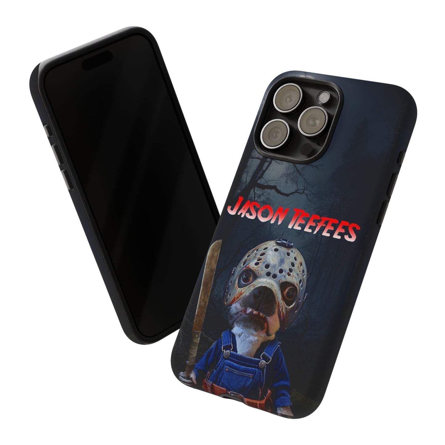 Masked Mischief: Jason Teefees Phone Case