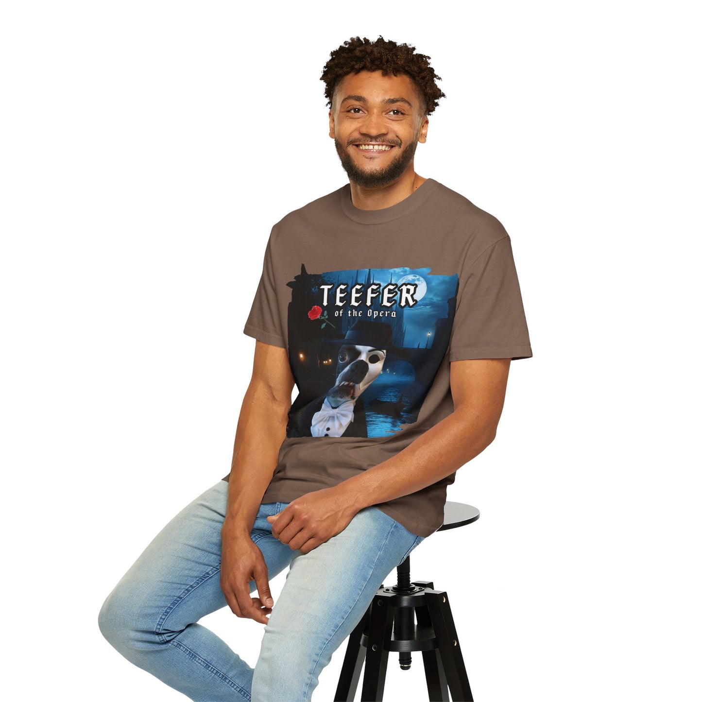 Teefer of the Opera Unisex T-Shirt: Curtain Call Comfort