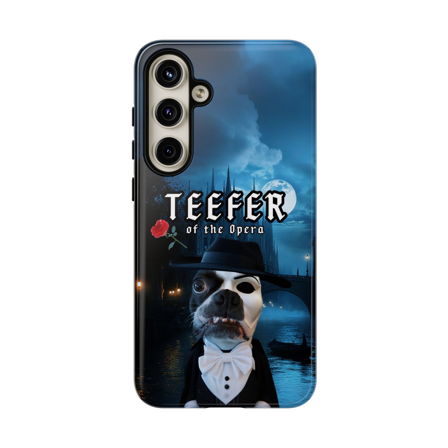 Teefer of the Opera Phone Case: Dramatic Elegance