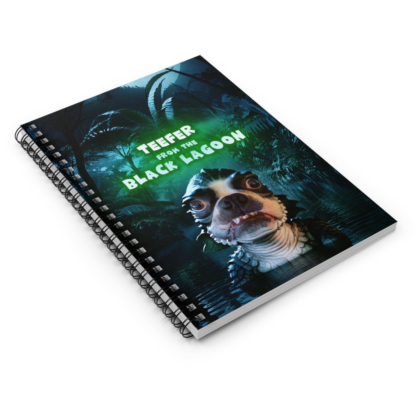 Teefer from the Black Lagoon: Creepy Chronicles Notebook