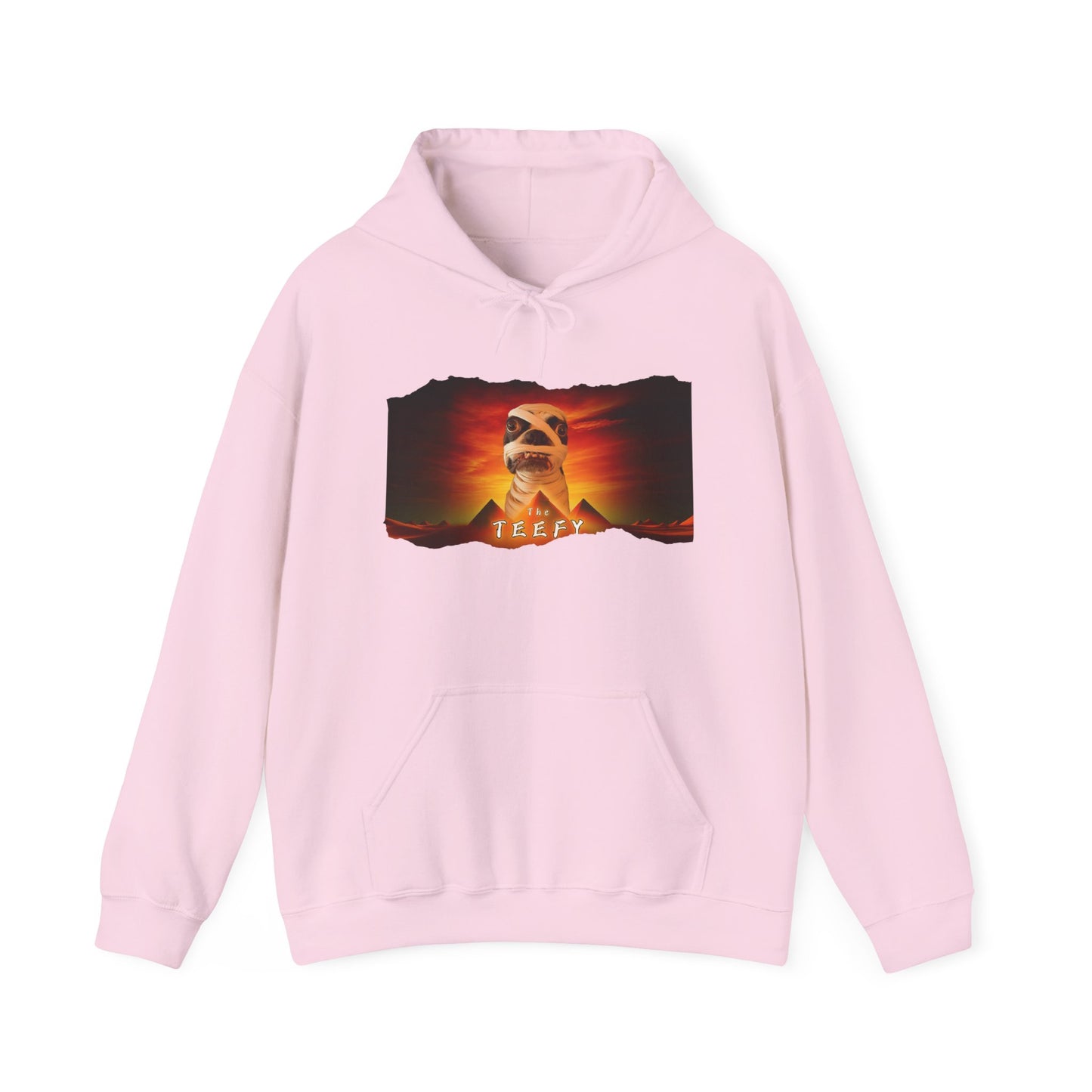 The Teefy Unisex Pullover Hoodie: Cozy Curses Collection