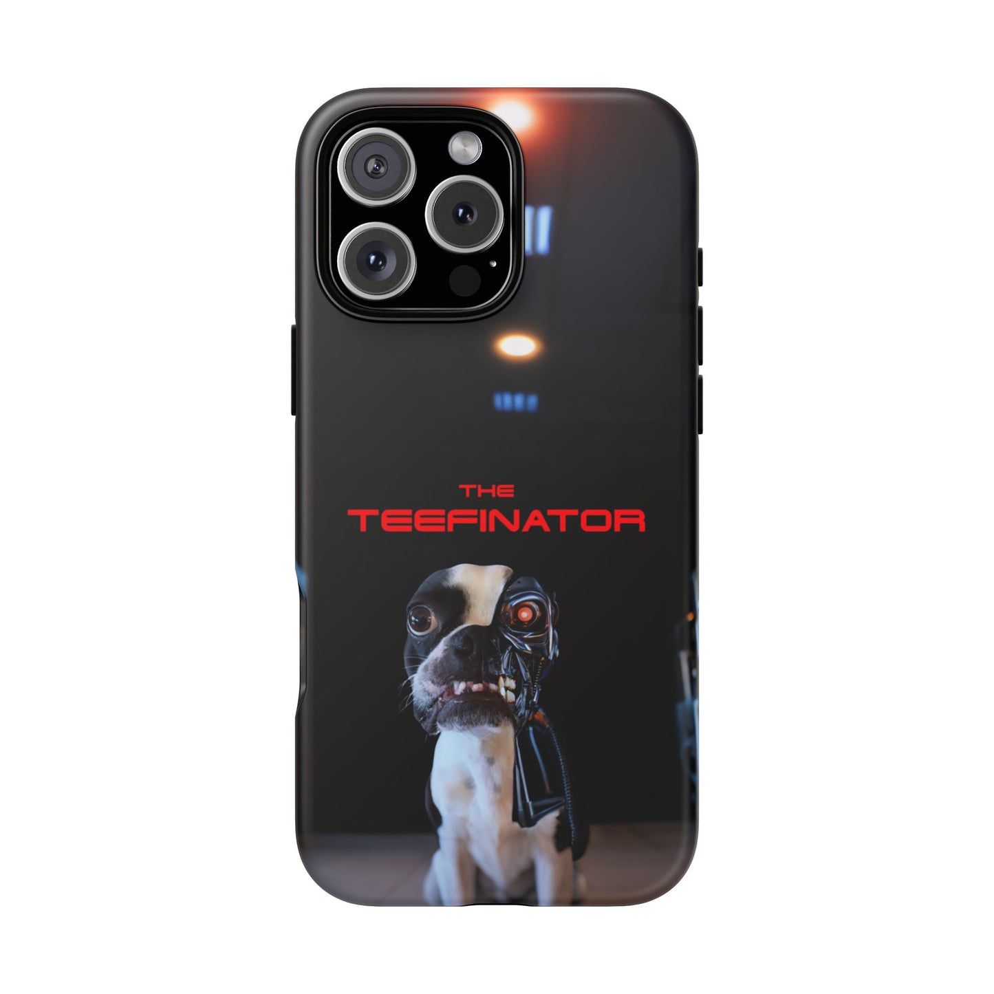 The Teefinator Phone Case: Cybernetic Shield