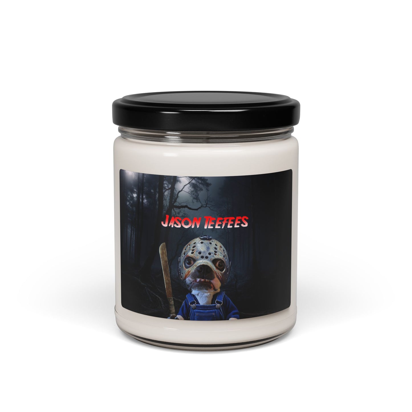 Jason Teefees Scented Candle: Campfire Glow