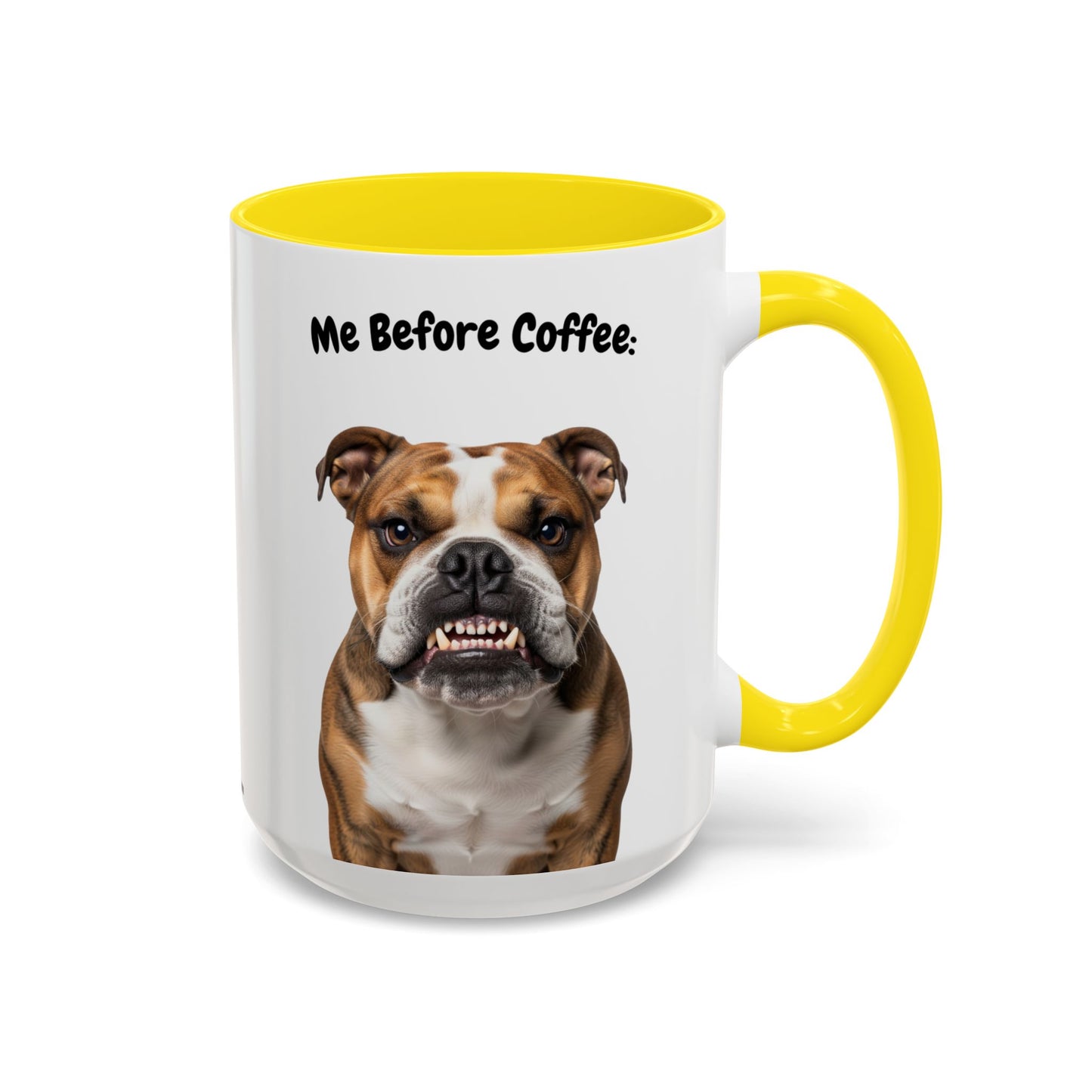 Bulldog Before & After Coffee Mug