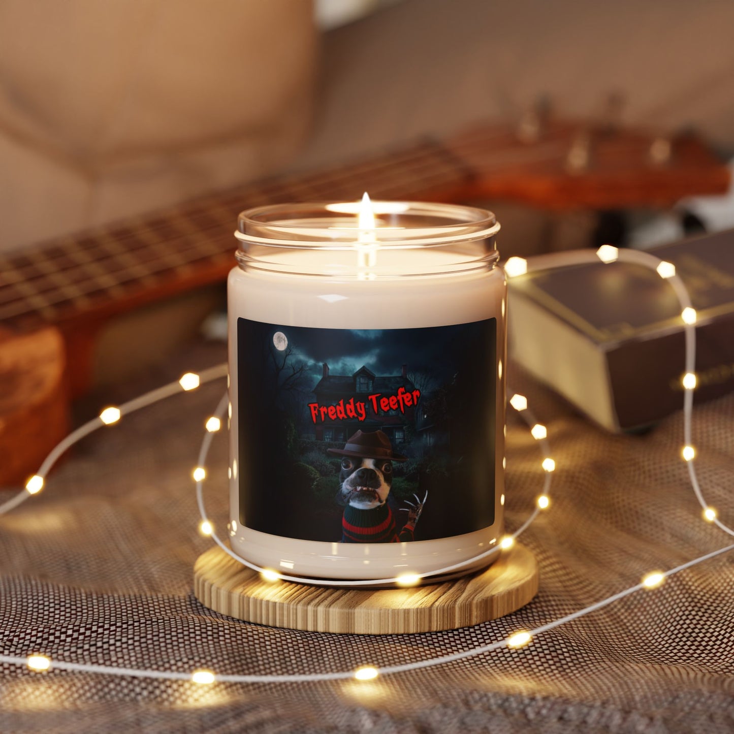 Freddy Teefer Scented Candle: Dreamy Shadows