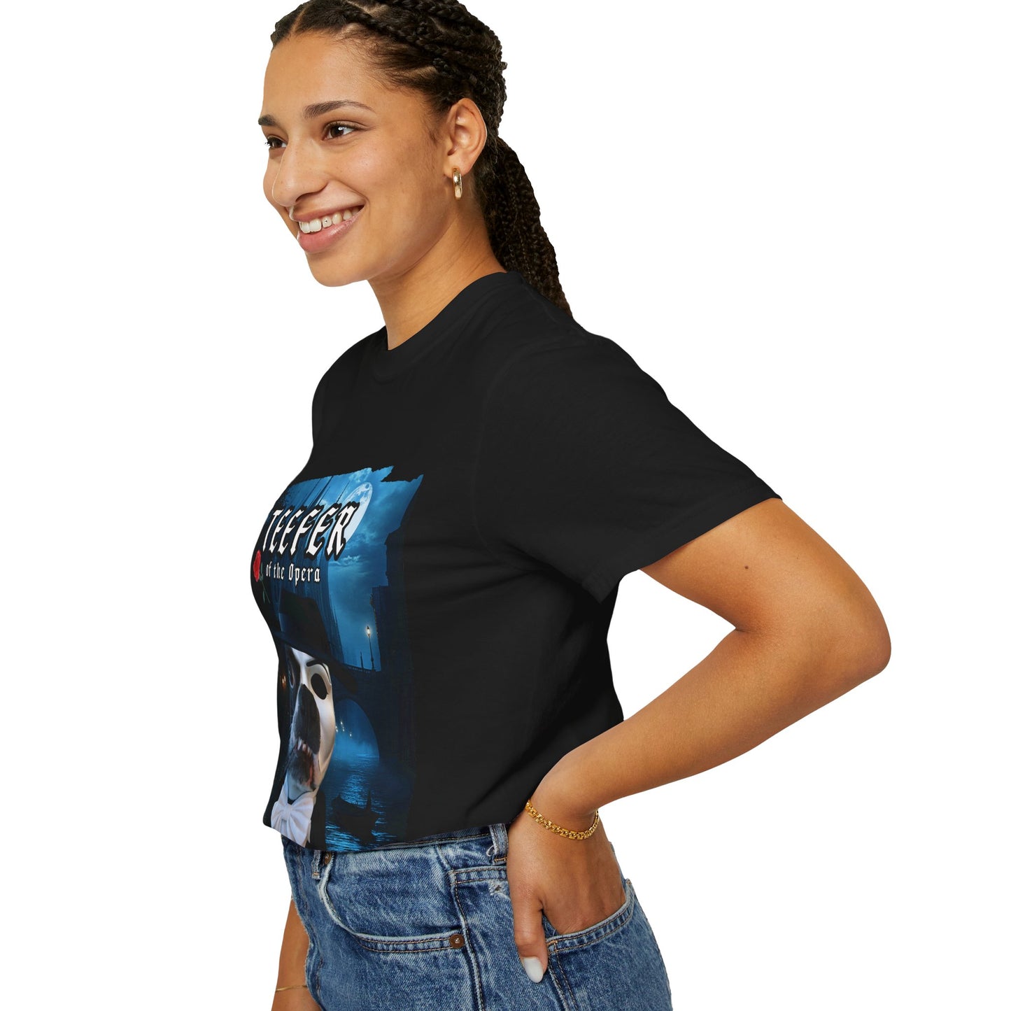 Teefer of the Opera Unisex T-Shirt: Curtain Call Comfort