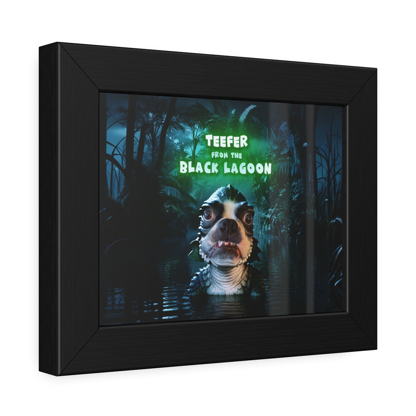 Teefer from the Black Lagoon Framed Poster: Lagoon Legend