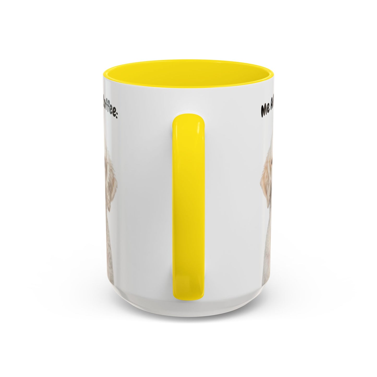 Funny Poodle Coffee Mug – Me Before Coffee / Me After Coffee – Cute Poodle Teeth Design – Teefers Original