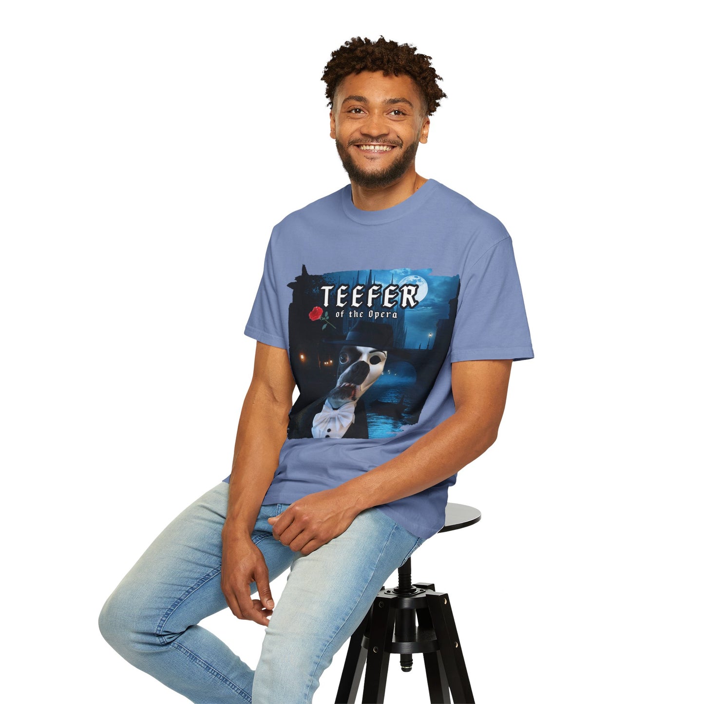 Teefer of the Opera Unisex T-Shirt: Curtain Call Comfort