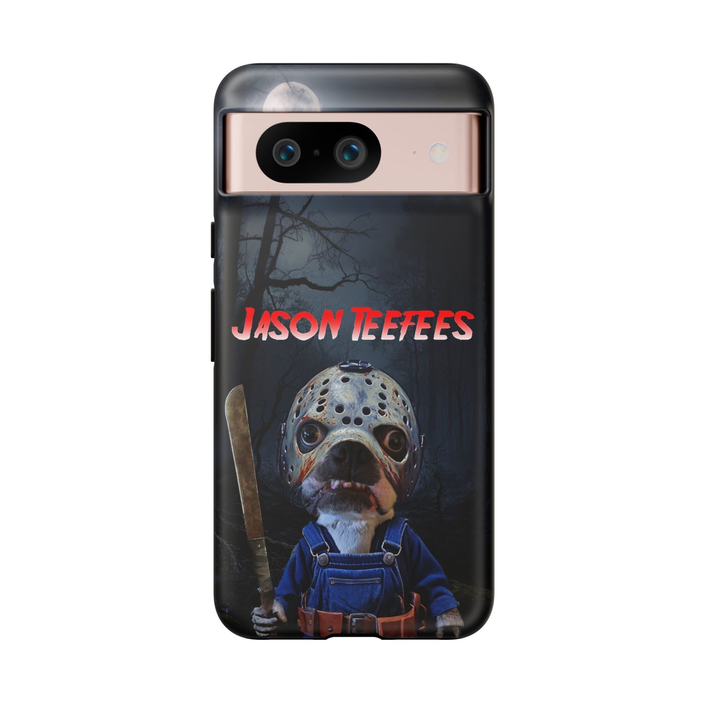 Masked Mischief: Jason Teefees Phone Case