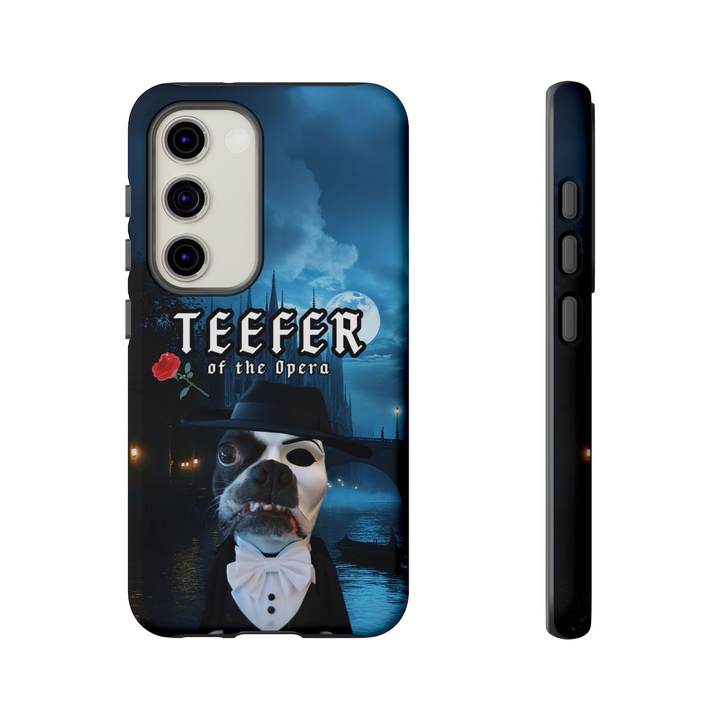 Teefer of the Opera Phone Case: Dramatic Elegance