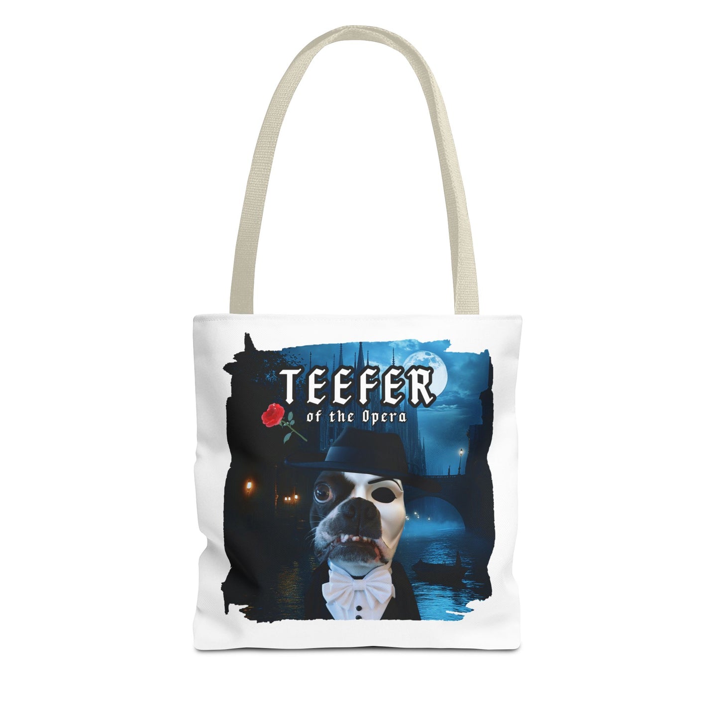Teefer of the Opera Tote Bag: Stage Presence Carryall
