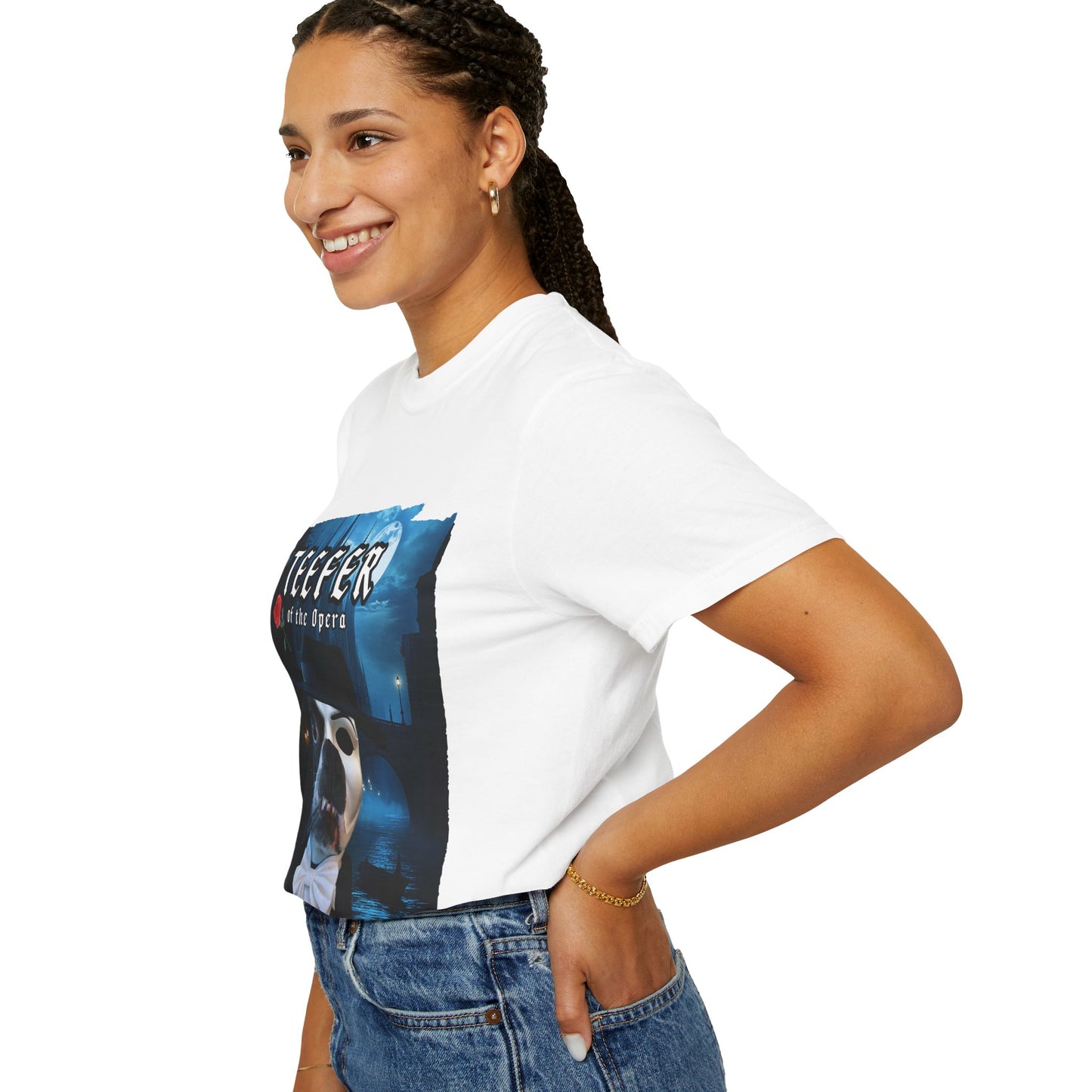 Teefer of the Opera Unisex T-Shirt: Curtain Call Comfort