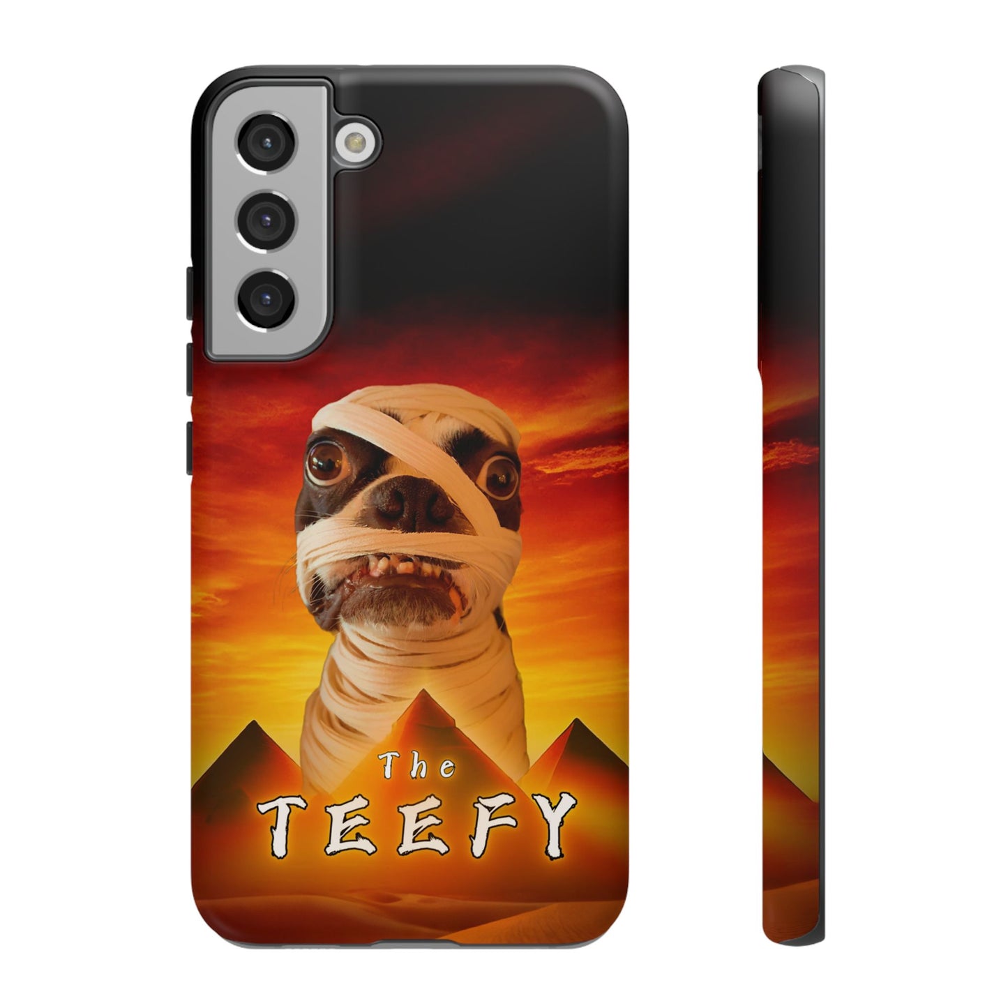 The Teefy Phone Case: Perfect for Teef and Classic Horror Enthusiasts