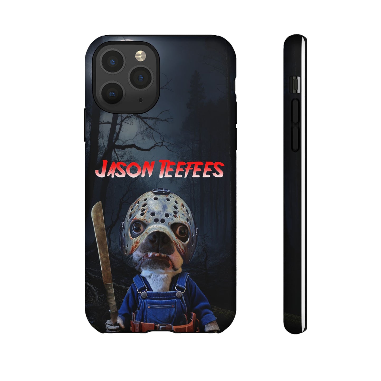 Masked Mischief: Jason Teefees Phone Case