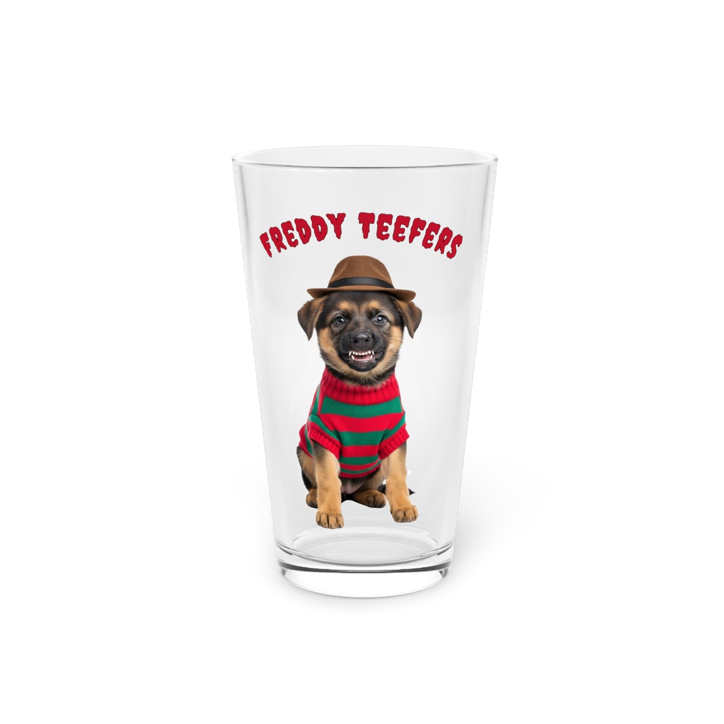 German Shepherd Halloween Pint Glass – Freddy Teefers