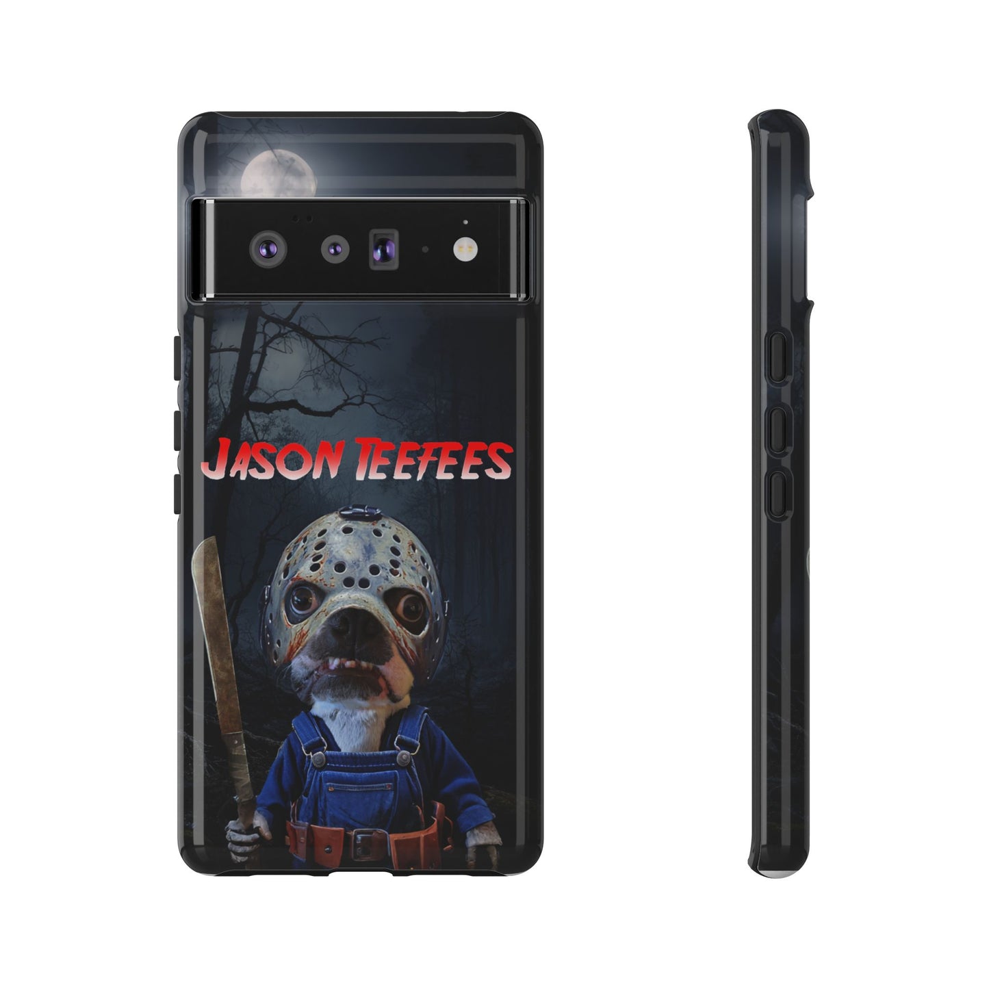 Masked Mischief: Jason Teefees Phone Case