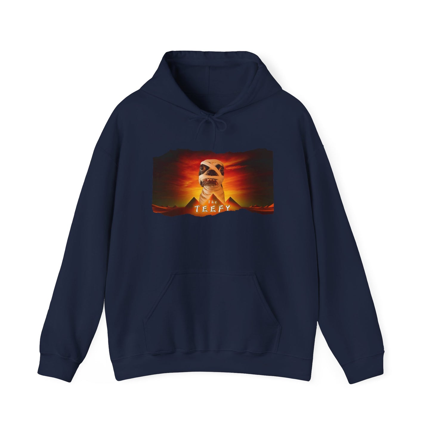 The Teefy Unisex Pullover Hoodie: Cozy Curses Collection