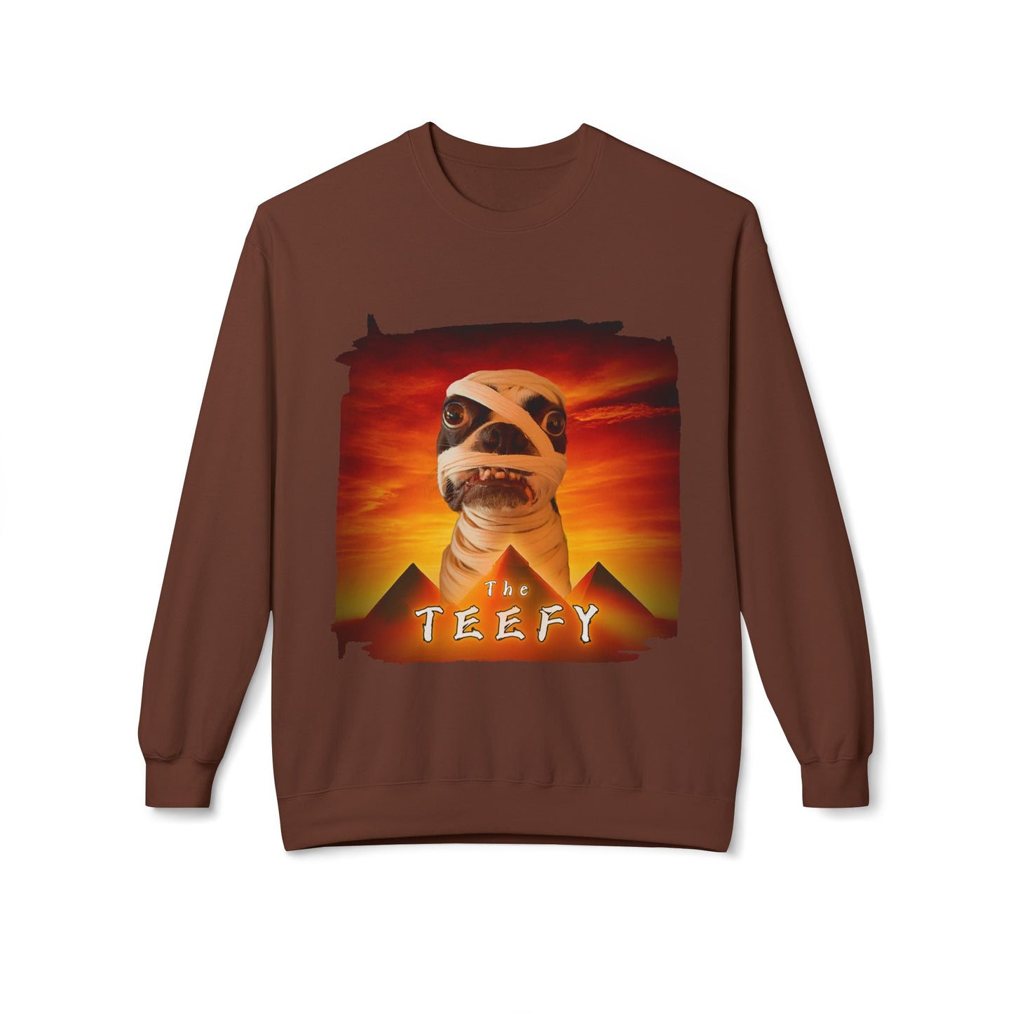 The Teefy Crewneck Sweatshirt: Ancient Comfort