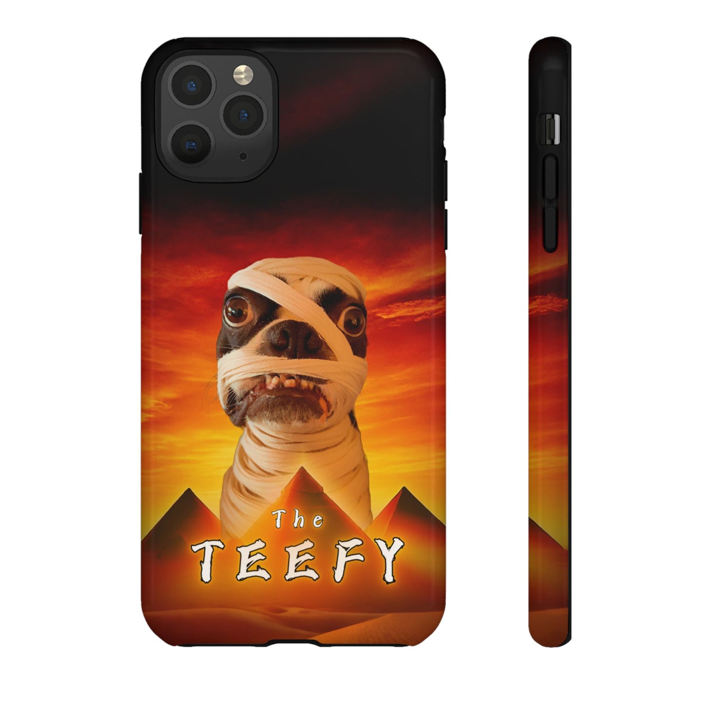 The Teefy Phone Case: Perfect for Teef and Classic Horror Enthusiasts