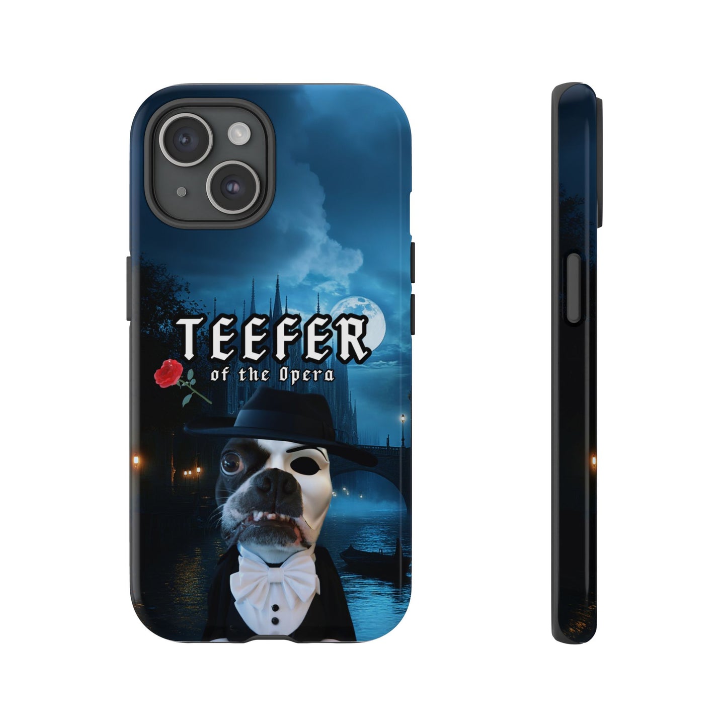 Teefer of the Opera Phone Case: Dramatic Elegance
