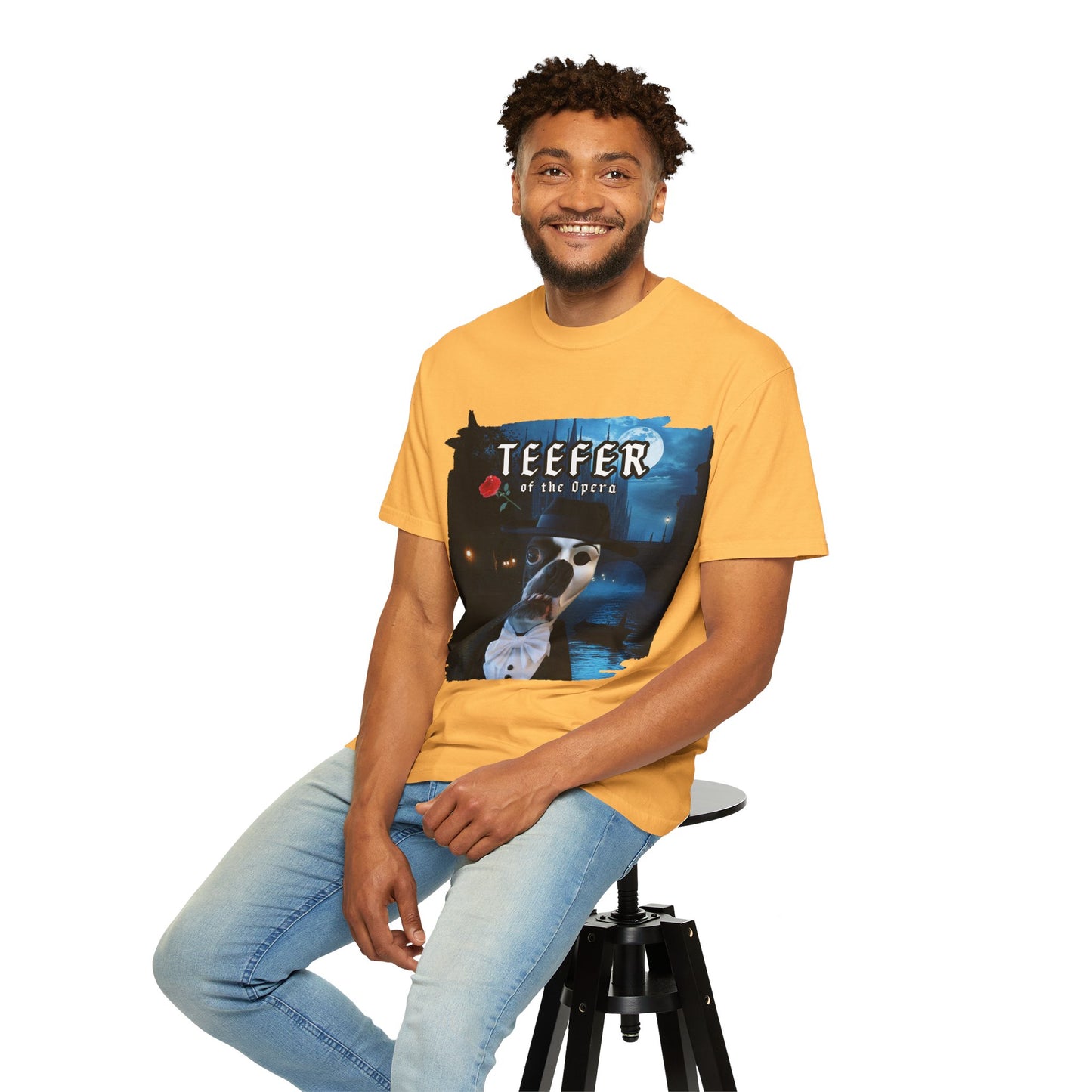 Teefer of the Opera Unisex T-Shirt: Curtain Call Comfort