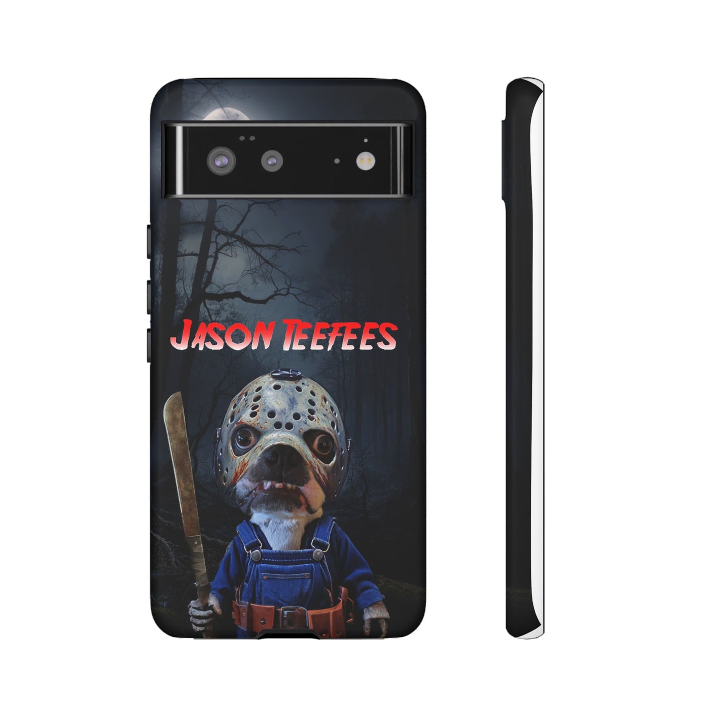 Masked Mischief: Jason Teefees Phone Case