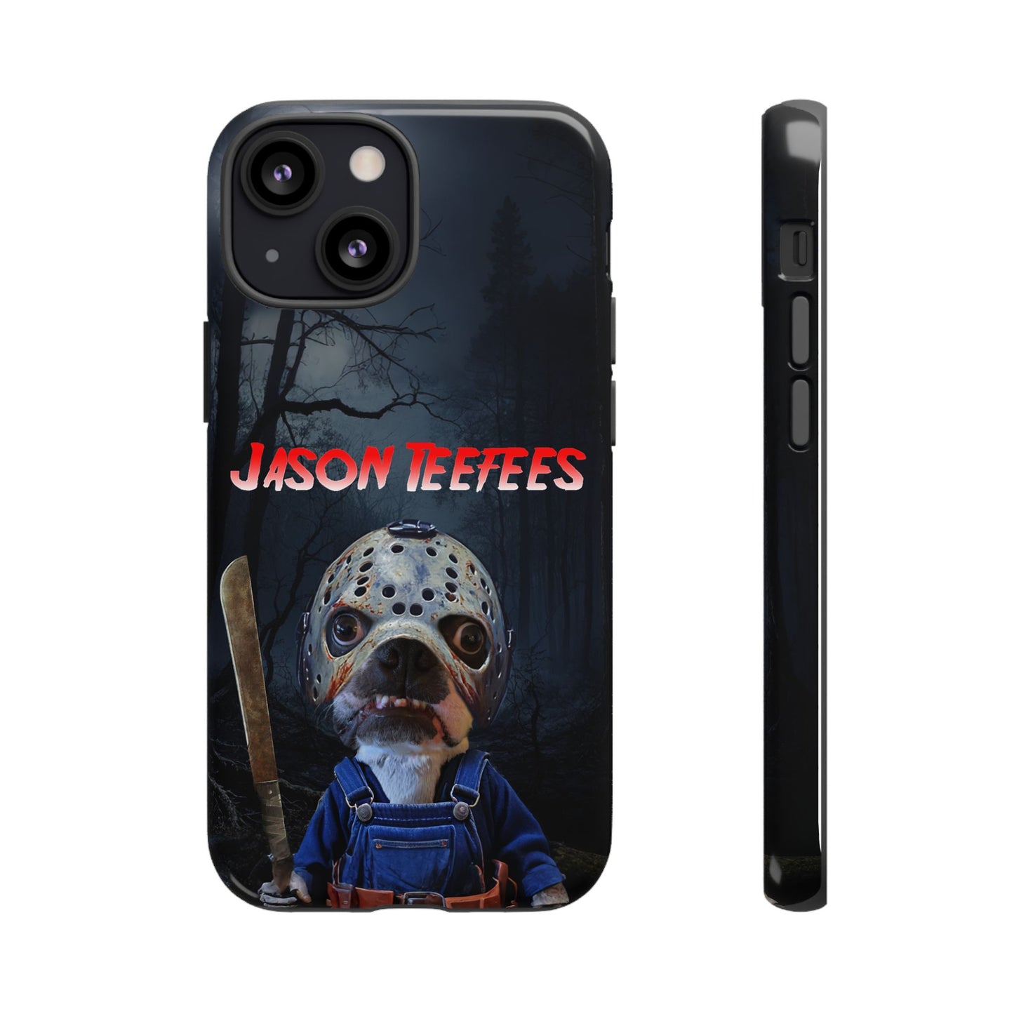 Masked Mischief: Jason Teefees Phone Case