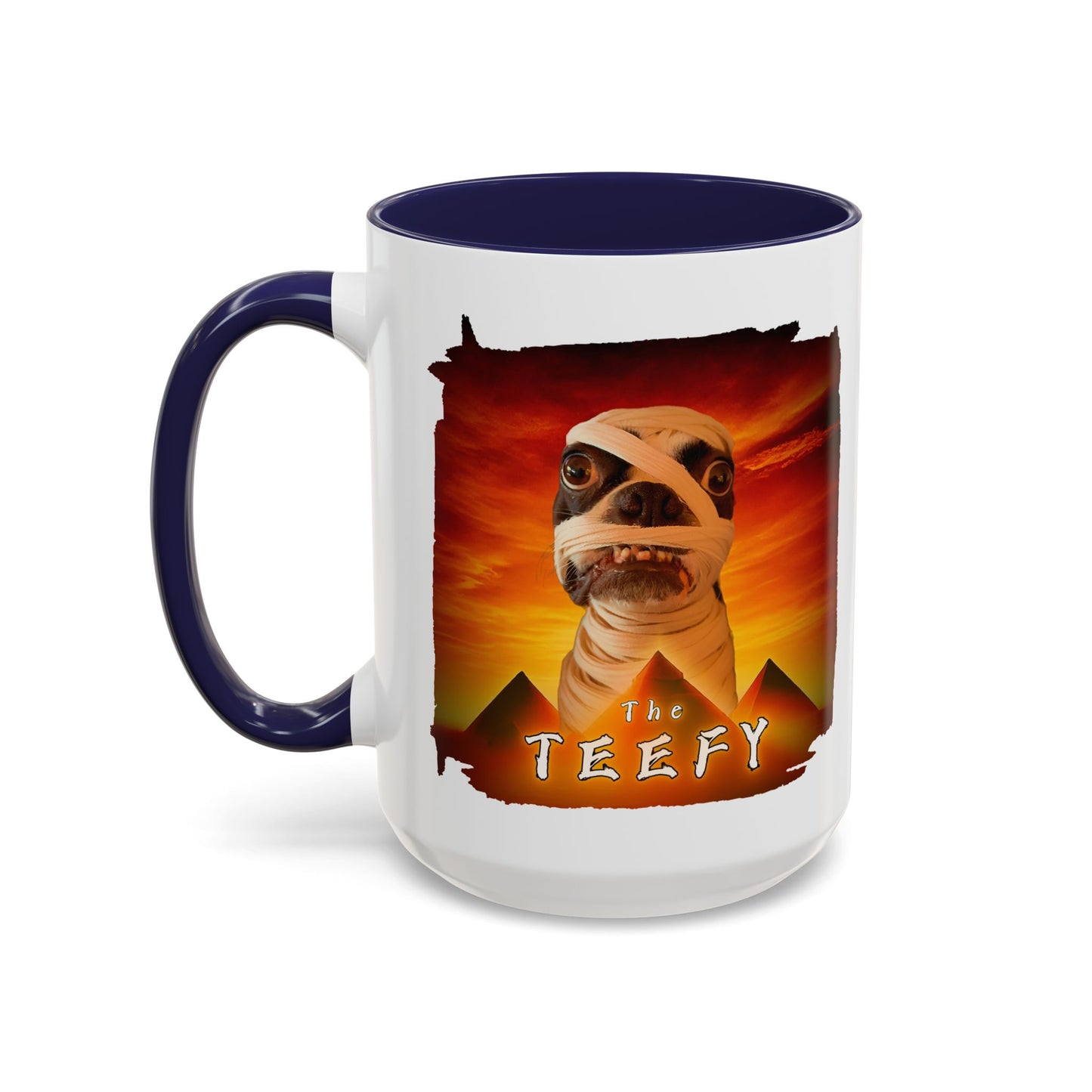 Mummified Mornings: The Teefy Accent Mug