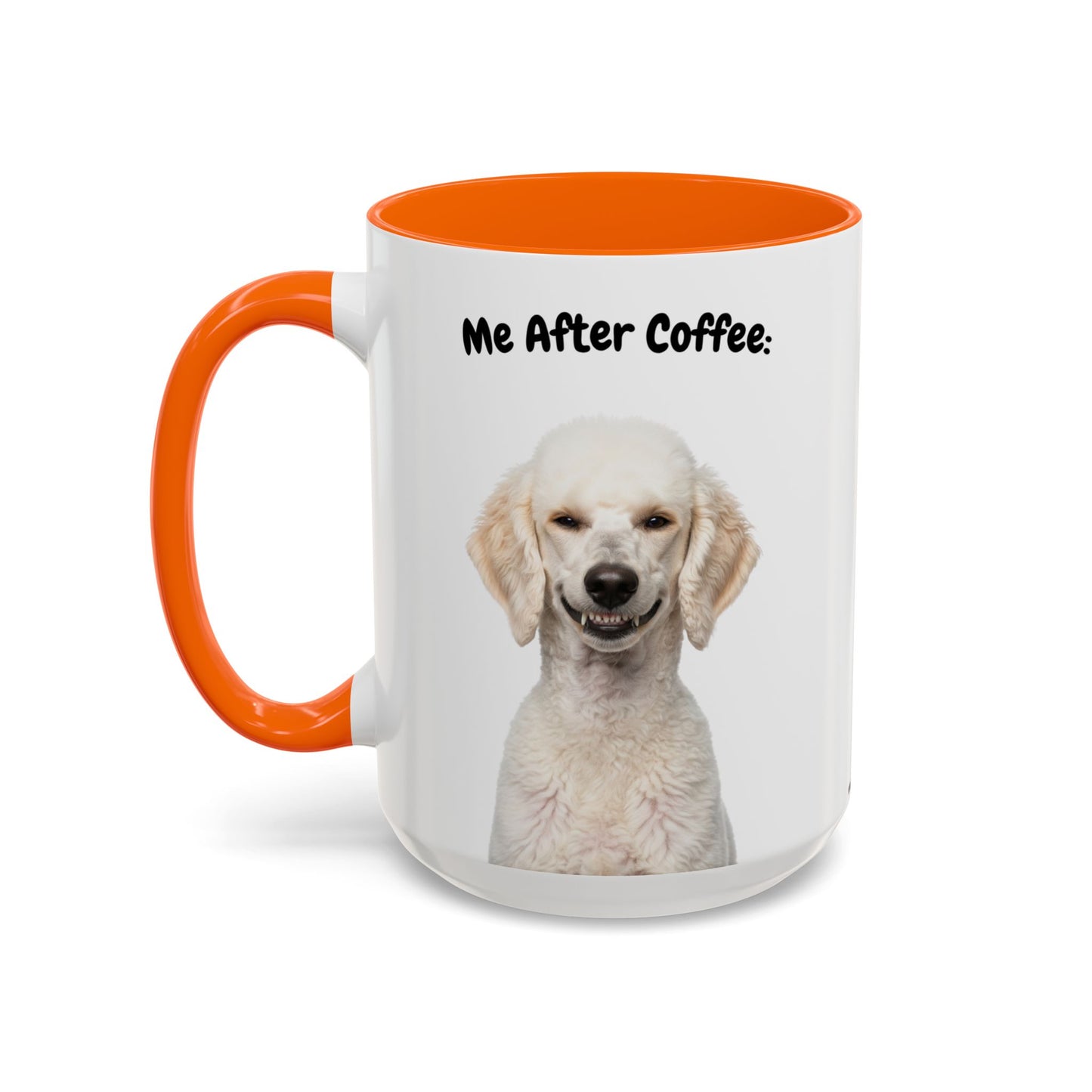 Funny Poodle Coffee Mug – Me Before Coffee / Me After Coffee – Cute Poodle Teeth Design – Teefers Original