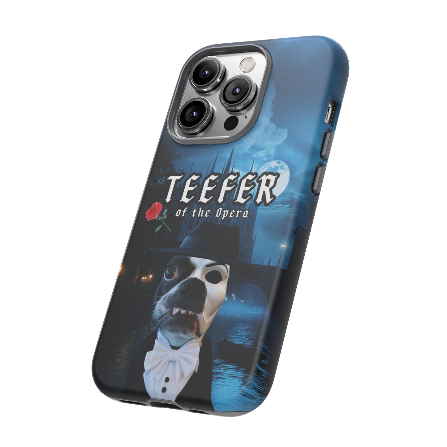 Teefer of the Opera Phone Case: Dramatic Elegance