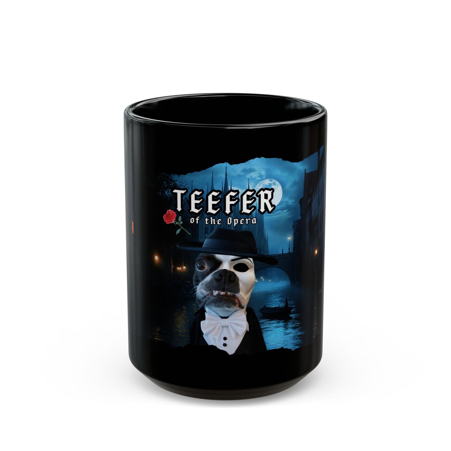 Teefer of the Opera Coffee Mug: Melodic Brews