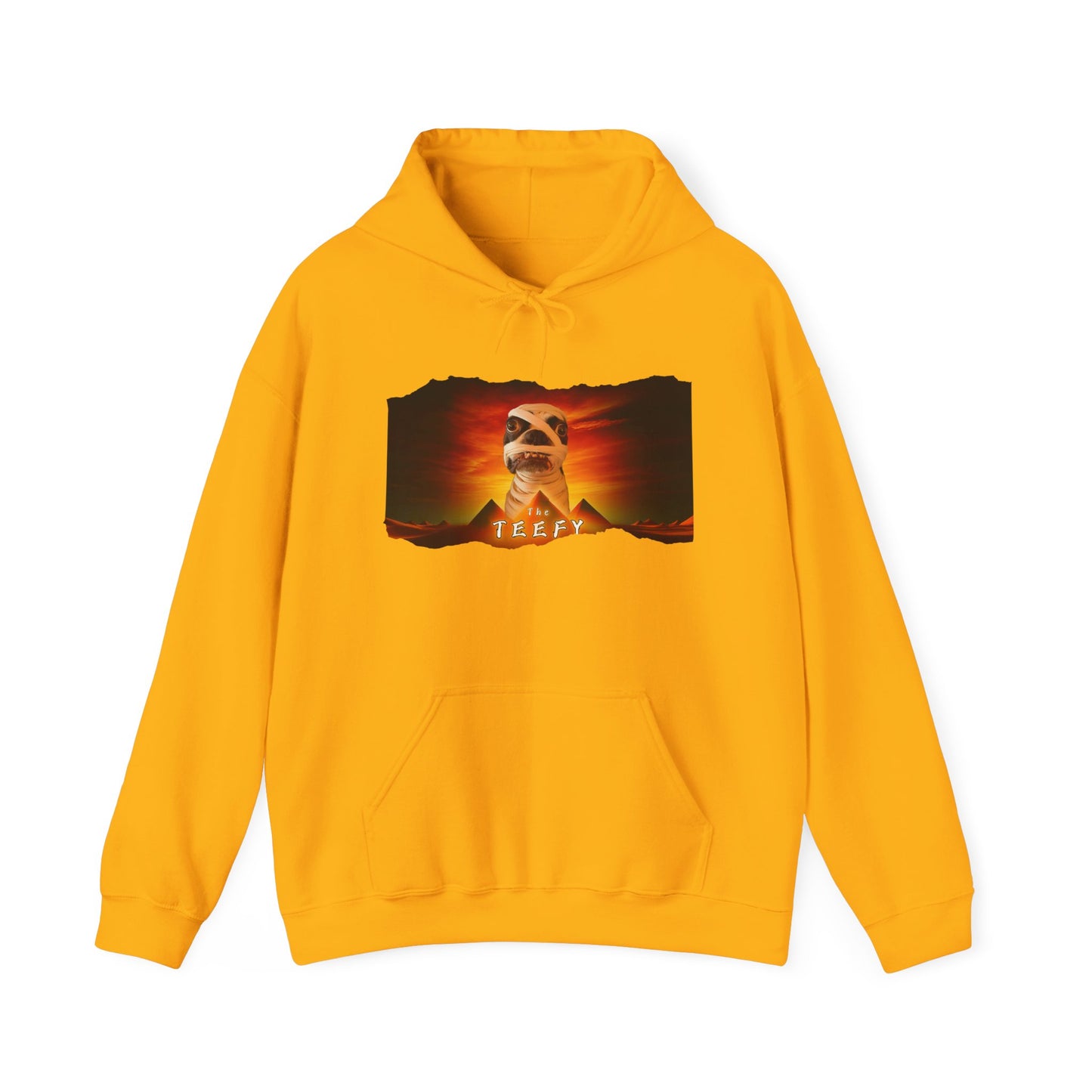 The Teefy Unisex Pullover Hoodie: Cozy Curses Collection
