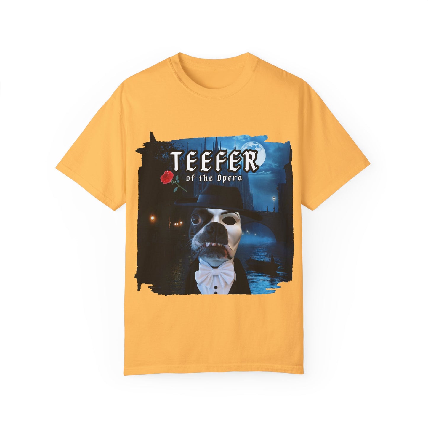 Teefer of the Opera Unisex T-Shirt: Curtain Call Comfort