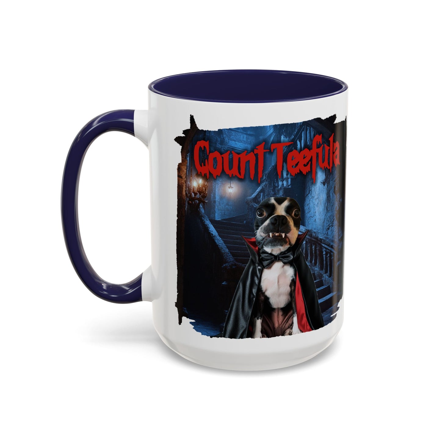 Sip with Count Teefula: Accent Mug